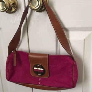 Small Pink Wool Kate Spade Purse